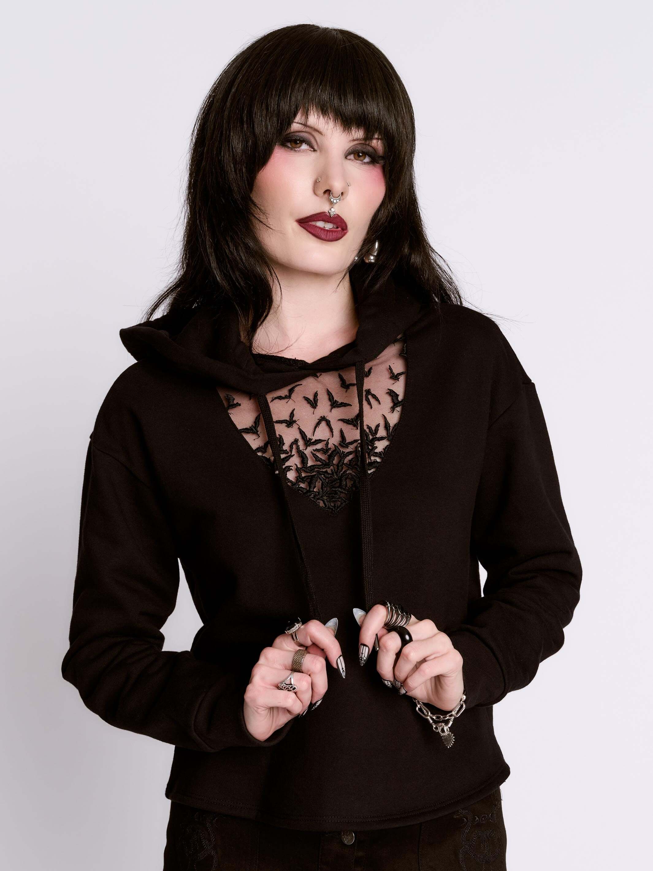 Bats in Flight Hoodie - Image 4