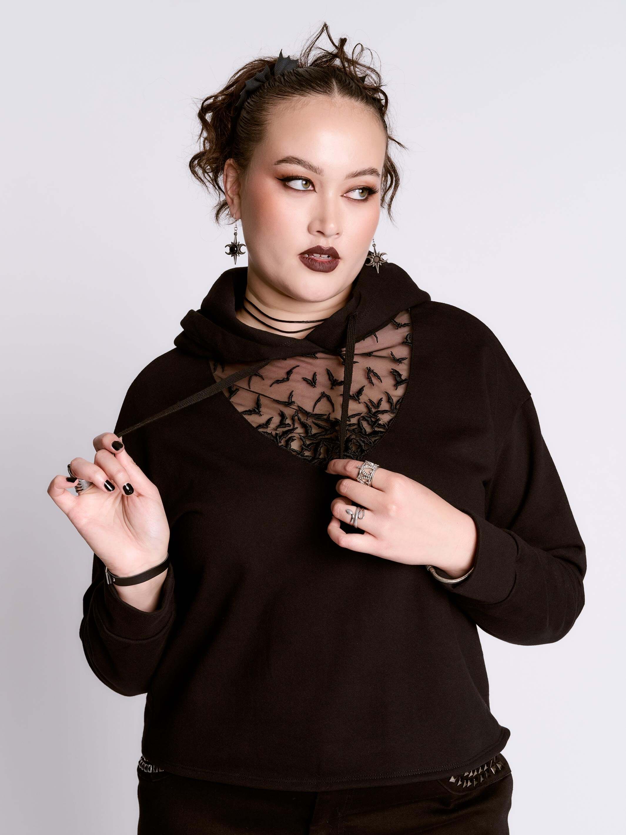 Bats in Flight Hoodie - Image 3